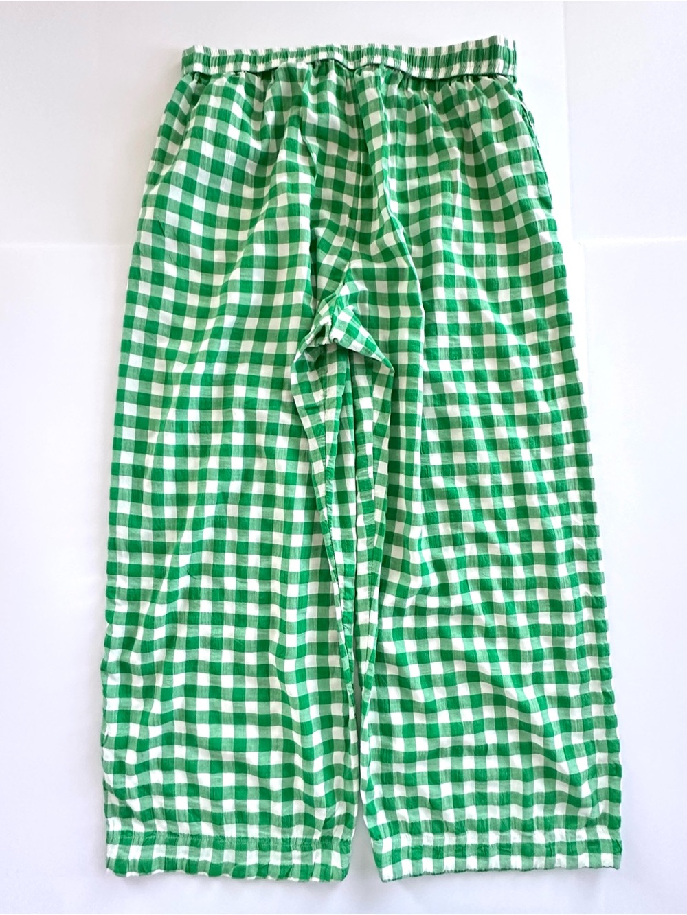 The Wren Boxer Pants by Anthropologie in  Green Gingham | XL | GUC - Picture 6 of 13